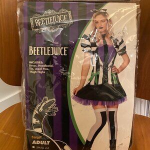 Womens Beatlejuice Halloween Costume